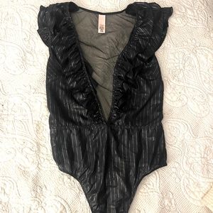 Victoria Secret ruffle body suit